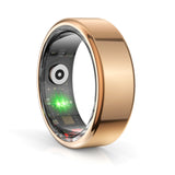 R02 Smart Rings for Men Women Fitness Rings Heart Rate Monitor Sleep Tracker Health Ring Pedometer Calories Step Counter Waterproof Fitness Tracker for iOS Android Phones