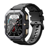 C28 Military Smart Watch for Men (Answer/Make Calls), 2.02" HD Fitness Smart Watch for Android and iOS, 5ATM Waterproof Smartwatch