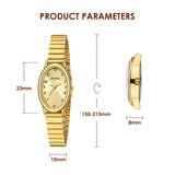 A3005 Ladies Watches Gold Watches for Women Daily Waterproof Watches for Women Womens Watch with Adjustable Watchband