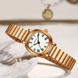 Findtime Watches for Women Ladies Watch Analogue Wristwatch Quartz Casual Elegant Gold Watch for Women Water Resistance