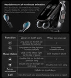 D8 Smart Watch with Earbuds, Make/Answer Calls Bluetooth Earphones, Fitness Tracker Heart Rate Blood Pressure Monitor Sleep Tracker Smartwatches for iOS Android