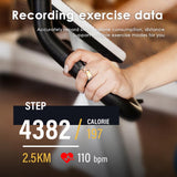 R10M Smart Ring Heart Rate Monitor Sleep Tracker Blood Pressure Ring Fitness Tracker Pedometer Step Counter Calories Fitness Ring Anillo Inteligente Health Smart Rings for Women Ladies