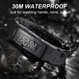 Findtime Non Bluetooth Fitness Tracker Pedometer Watch Step Counter Activity Tracker Sleep Tracker Alarm Clock Stopwatch Digital Waterproof Fitness Watch