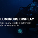 Findtime Scuba Diving Computer Watch 100M Waterproof with Compass Altimeter Barometer ABC NDL Time Professional Watches for Swimmers Divers Sailing Surf Hiking