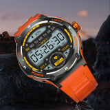 KT76 Smart Watch with Compass and Flashlight, Military Activity Tracker for Android iOS